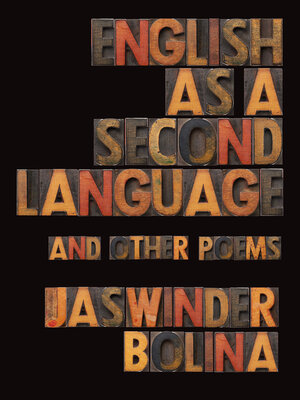 cover image of English as a Second Language and Other Poems
